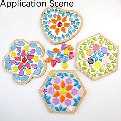 Pearlized Plated Opaque Glass Cabochons PORC-S778-18x25-M-1