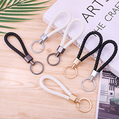 6Pcs 6 Colors PU Leather Kaychians KEYC-CA0001-56-1