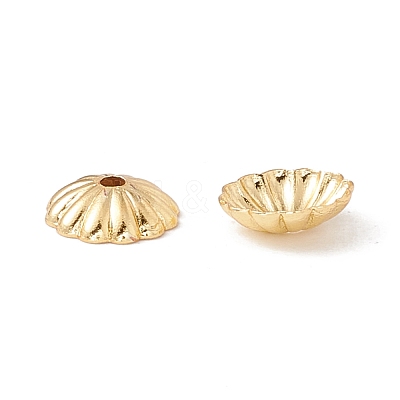 Multi-Petal Brass Bead Caps KK-A162-04G-1
