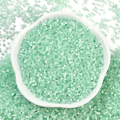 Imitation Cat Eyes Glass Seed Beads SEED-H003-03Y-1