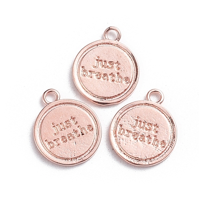 Brass Charms KK-F812-20RG-1