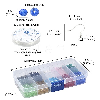 DIY Earring Bracelet Making Kit DIY-YW0006-83-1