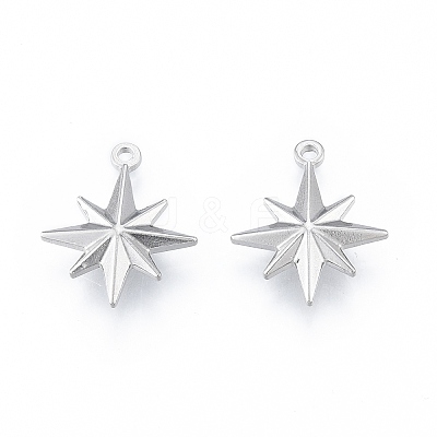 Non-Tarnish 304 Stainless Steel Pendants X-STAS-N097-256P-1