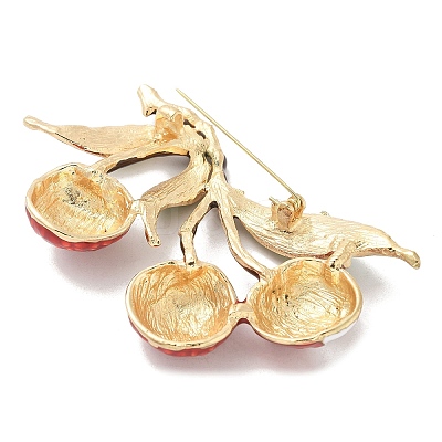 Litchi Enamel Pins JEWB-R051-08G-1