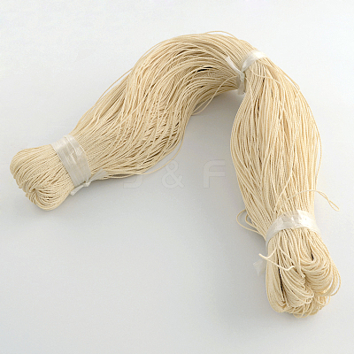 Round Waxed Polyester Cord YC-R135-1.5mm-102-1
