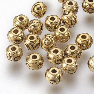 Tibetan Style Alloy Beads GLF5012Y-NF-1