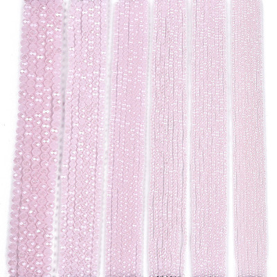 Electroplate Glass Beads Strands LS-EGLA-A044-J6mm-A02-1