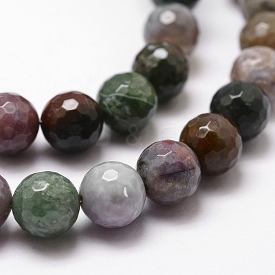 Natural Indian Agate Beads Strands G-D840-51-8mm-1