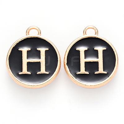Golden Plated Alloy Charms ENAM-SZ0001-25B-H-1