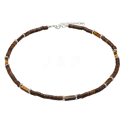 Surfer Style Coconut Shell Necklace for Hipster Couples Jewelry. LY8215-3-1