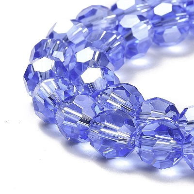 Transparent Glass Beads EGLA-A035-T8mm-B14-1