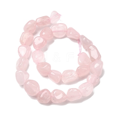 Natural Rose Quartz Beads Strands G-P601-A05-02-1