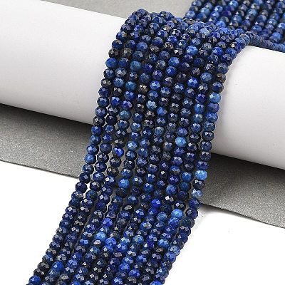 Dyed Natural Lapis Lazuli Beads Strands G-ONLY-T-B05-01A-1