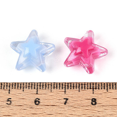 Transparent Acrylic Beads OACR-N147-03-1