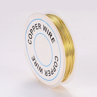 Round Copper Jewelry Wire X-CWIR-CW0.6mm-07-1