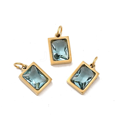 PVD Vacuum Plating 304 Stainless Steel Pendants STAS-D189-03G-B03-1