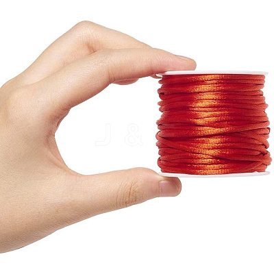 Nylon Satin Rattail Cord NWIR-PH0001-22-1