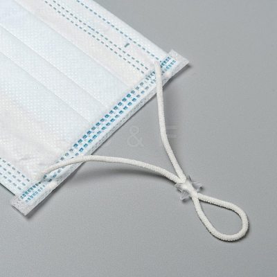 Star PVC Plastic Cord Lock for Mouth Cover KY-D013-02B-1