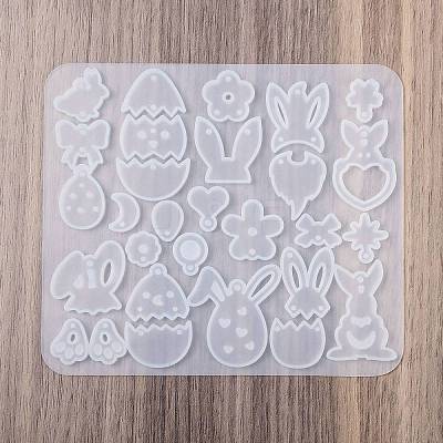 Easter DIY Pendant Molds LS-AJEW-U023-01A-1