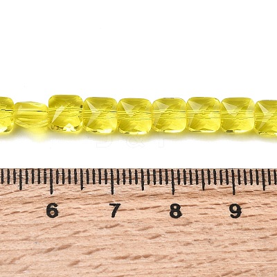 Transparent Glass Beads Strands GLAA-L050-A14-1