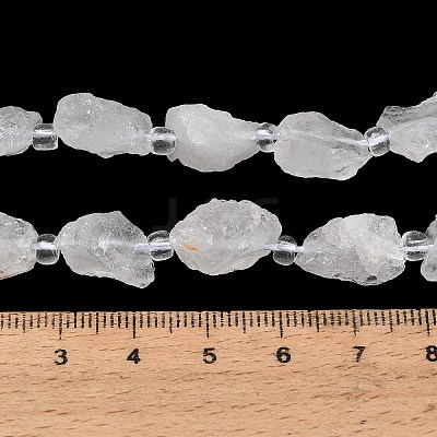 Natural Quartz Crystal Beads Strands GG-CBA0B77-A27-02-1