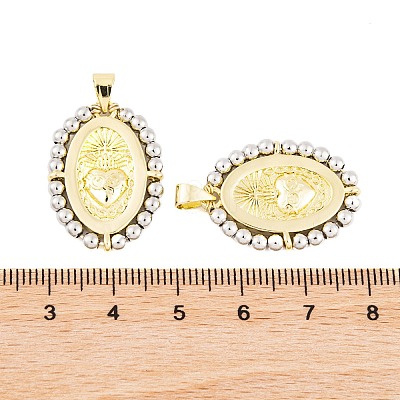 Rack Plating Brass Pendants KK-P269-15G-A-1