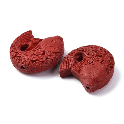 Cinnabar Beads CARL-K001-22A-1