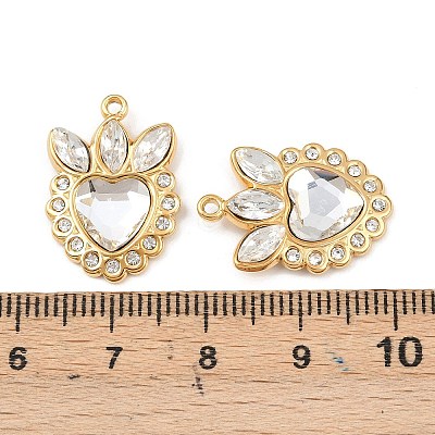 304 Stainless Steel Pendants STAS-C158-03G-01-1