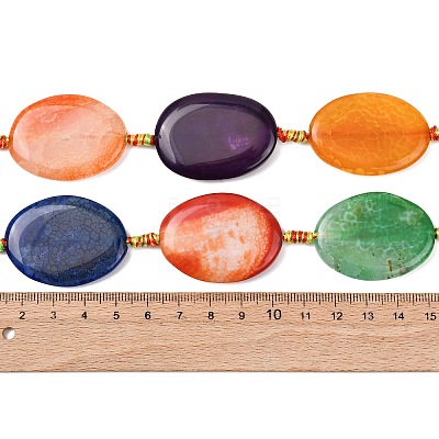 Natural Dragon Veins Agate Beads Strands G-F825-B01-01-1