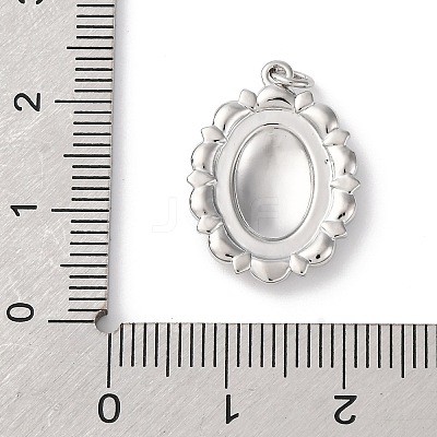 Brass Pendants with Jump Ring LS-KK-V016-09P-1