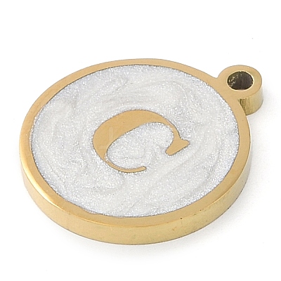 Ion Plating(IP) 201 Stainless Steel Pendants STAS-K288-02G-C-1