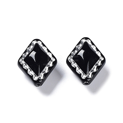 Opaque Acrylic Beads OACR-G016-10-1