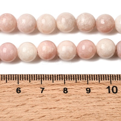 Natural Pink Opal Beads Strands G-G829-03-8mm-1