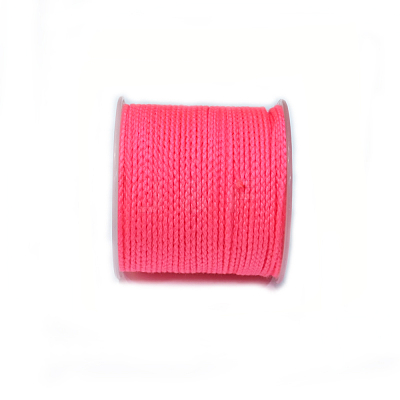 20M Polyester Braided Cord for Jewelry Making OCOR-G015-04A-07-1
