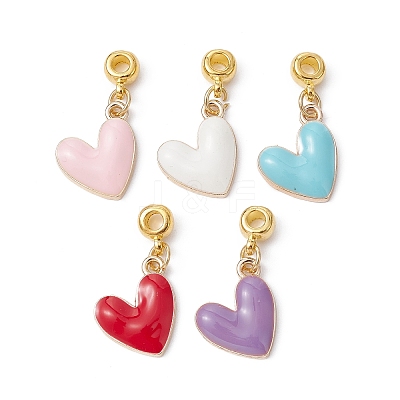 Alloy Enamel European Dangle Charms PALLOY-JF02362-1