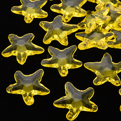 Transparent Acrylic Beads TACR-S154-58B-916-1