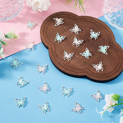 20Pcs 2 Colors Alloy Pendants FIND-TA0010-11-1