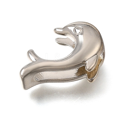 Brass Slide Charms KK-CBAEEA8-19P-1