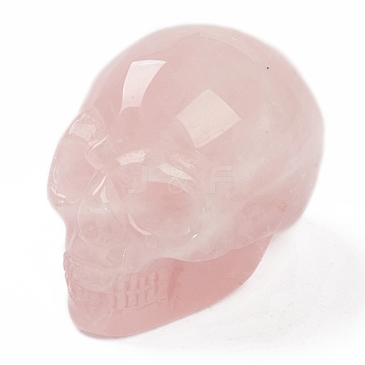 Halloween Natural Rose Quartz Home Decorations DJEW-K015-18-1