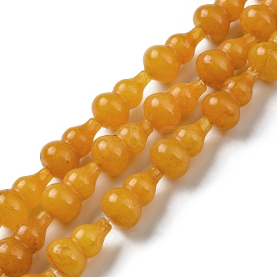 Natural White Jade Beads Strands G-C039-B06-1