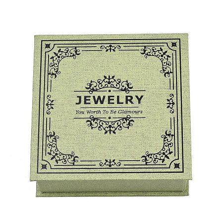 Floral Printed Paper Jewelry Display Magnetic Cases CON-K015-03C-02-1