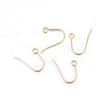 304 Stainless Steel Earring Hooks X-STAS-P210-21G-1