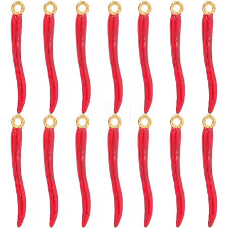 30Pcs Alloy Enamel Pendants FIND-SC0014-83-1