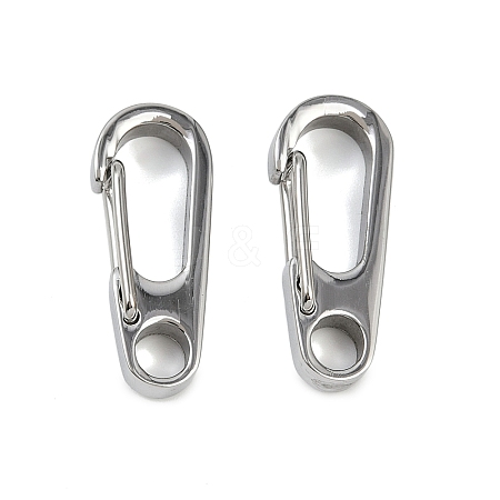 304 Stainless Steel Rock Climbing Carabiners STAS-B089-02A-P-1