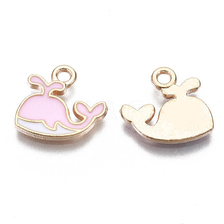 Alloy Enamel Charms ENAM-S115-037C-1