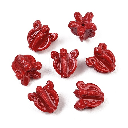 Synthetic Coral Beads CORA-P011-01A-01-1