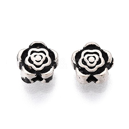 925 Sterling Silver Beads STER-N016-68AS-1