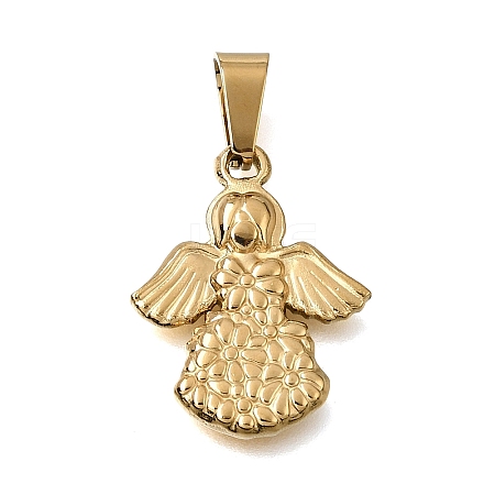304 Stainless Steel Pendants STAS-G400-03G-03-1
