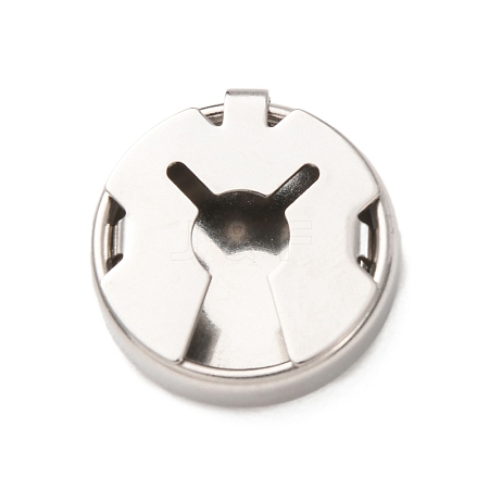 304 Stainless Steel Cufflinks STAS-F362-01P-1