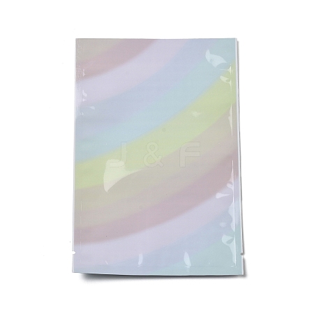 Rainbow Color Rectangle Plastic Bags ABAG-U005-02C-1